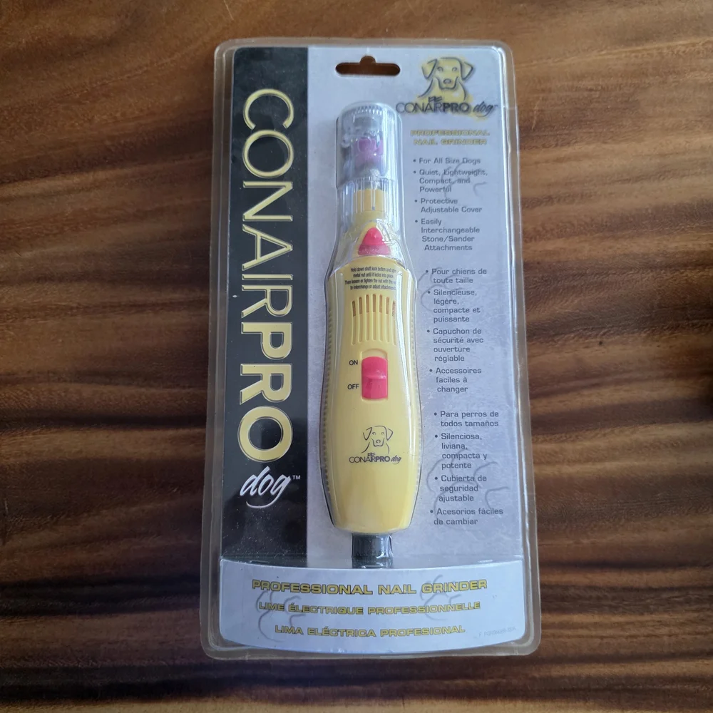 Conair Pro Dog Nail Grinder - Yellow